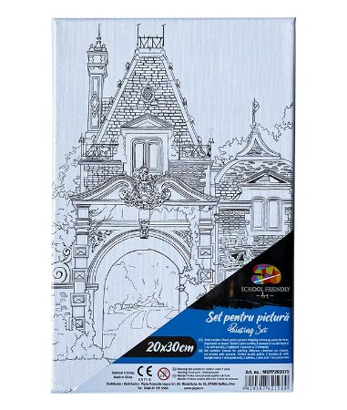 Poza cu PANZA PREDESENATA PE SASIU 20*30CM CASTEL SF ART PIGNA