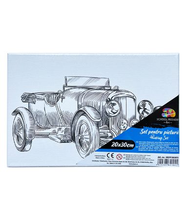 Poza cu PANZA PREDESENATA PE SASIU 20*30CM MASINA SF ART PIGNA