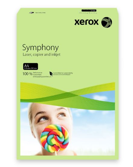 Poza cu CARTON COPIATOR A4 VERDE PAL A4 160G 250/TOP XEROX