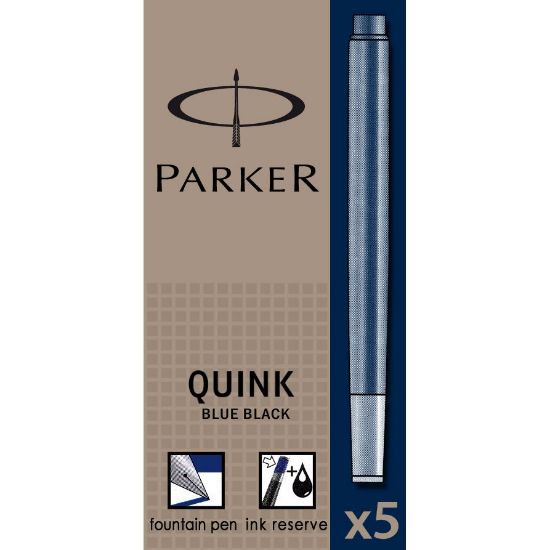 Poza cu CARTUSE CERNEALA MARI ALBASTRU INCHIS 5/CUTIE PARKER