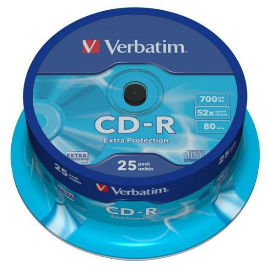 Poza cu CD-R 25/SET VERBATIM 700MB 52X EP 43432