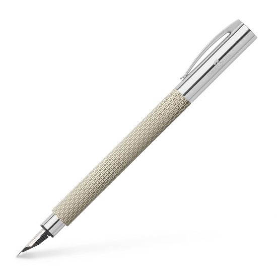 Poza cu STILOU AMBITION OPART WHITE SAND M FABER-CASTELL