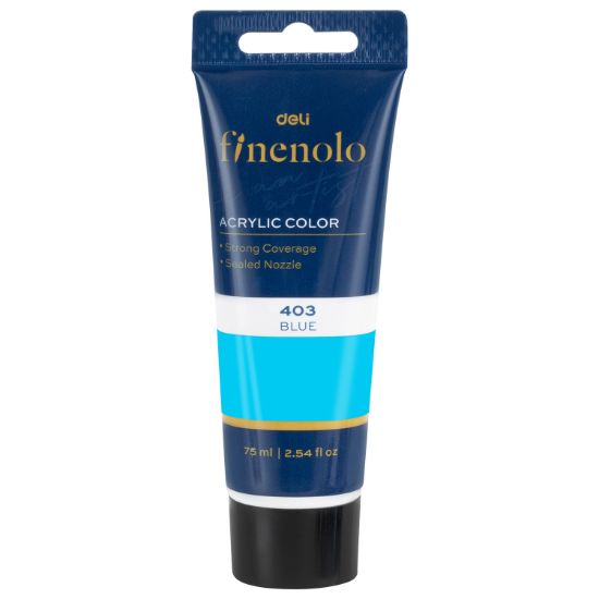 Poza cu CULORI ACRILICE 75ML ALBASTRU DELI
