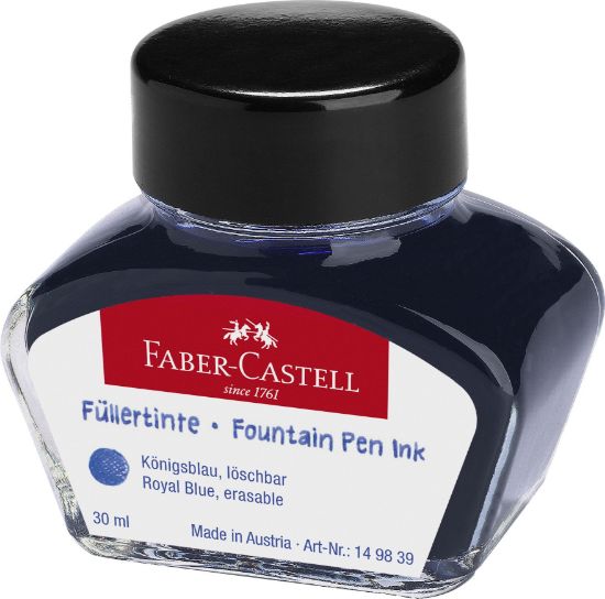 Poza cu CERNEALA 30ML ALBASTRA FABER-CASTELL