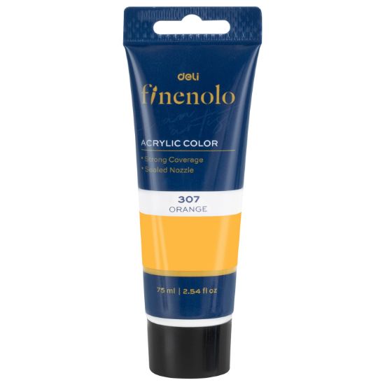 Poza cu CULORI ACRILICE 75ML PORTOCALIU DELI