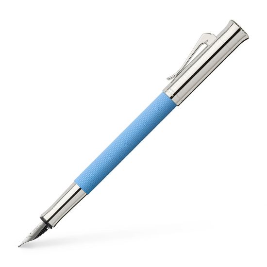 Poza cu STILOU GUILLOCHE BLEU GULF M GRAF VON FABER-CASTELL