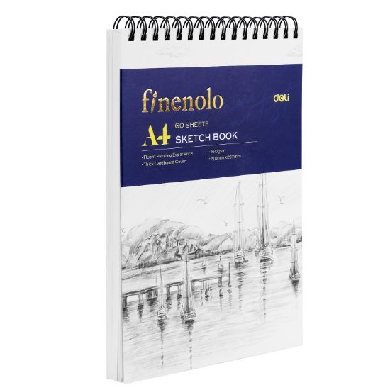 Poza cu SKETCH BOOK A4 60 FILE 160G DELI