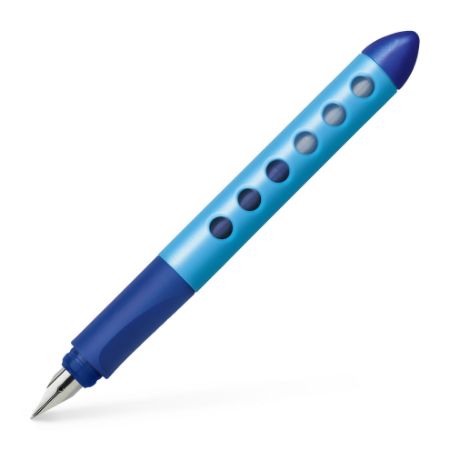 Poza cu STILOU SCOLAR SCRIBOLINO ALBASTRU STANGACI FABER-CASTELL