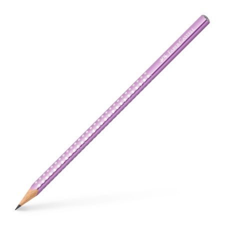 Poza cu CREION GRAFIT B SPARKLE VIOLET METALIZAT 2023 FABER-CASTELL