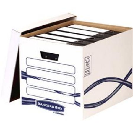 Poza cu CONTAINER ARHIVARE BIBLIORAFTURI BANKERS BOX FELLOWES
