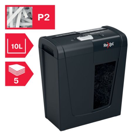 Poza cu DISTRUGATOR DOC MANUAL SECURE S5 STRIP-CUT REXEL
