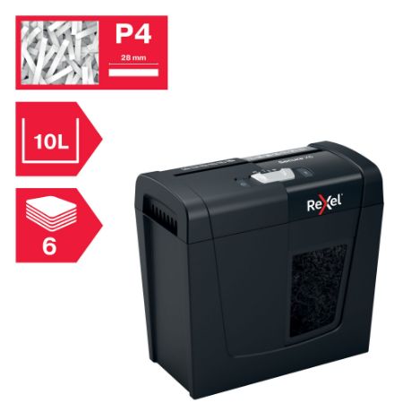 Poza cu DISTRUGATOR DOC MANUAL SECURE X6 CROSS-CUT REXEL