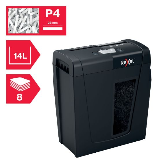 Poza cu DISTRUGATOR DOC MANUAL SECURE X8 CROSS-CUT REXEL