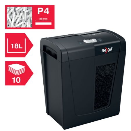 Poza cu DISTRUGATOR DOC MANUAL SECURE X10 CROSS-CUT REXEL