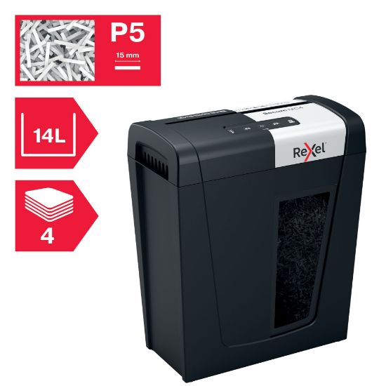 Poza cu DISTRUGATOR DOC MANUAL SECURE MC4 MICRO-CUT REXEL