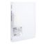 Poza cu CAIET MECANIC A4 2 INELE 15MM/20MM COPERTA FLEXIBILA ALB TRANSLUCID DELI