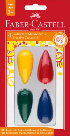 Poza cu CREIOANE CERATE MODEL PARA SET 4 BUC FABER-CASTELL