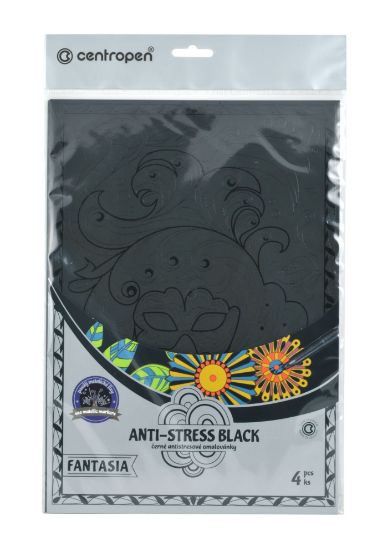 Poza cu SET COLI DESEN ANTI-STRESS FANTASYA 4/SET CENTROPEN