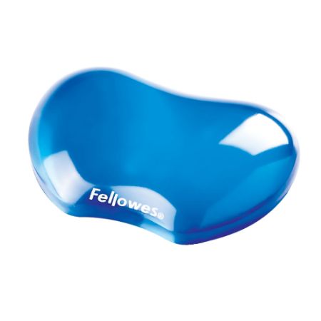 Poza cu SUPORT INCHEIETURI ALBASTRU GEL CRYSTAL FELLOWES