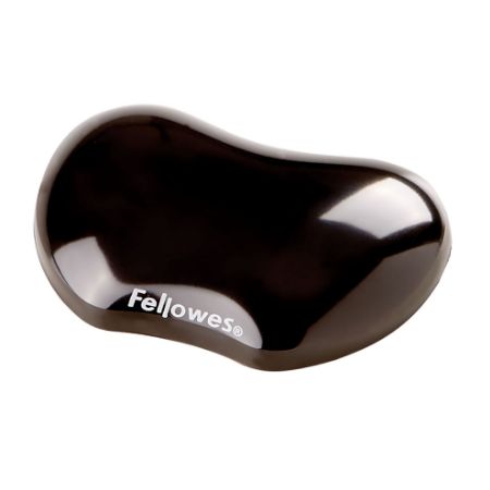 Poza cu SUPORT INCHEIETURI NEGRU GEL CRYSTAL FELLOWES