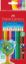 Poza cu CREIOANE COLORATE 12 CULORI GRIP 2001 FABER-CASTELL