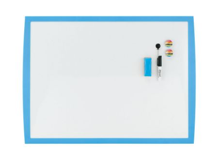Poza cu TABLA MAGNETICA 43*58.5 CM ALBA RAMA ALBASTRA JOY NOBO
