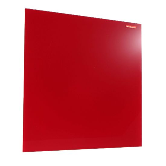 Poza cu TABLA MAGNETICA STICLA 45*45CM ROSIE MEMOBOARDS
