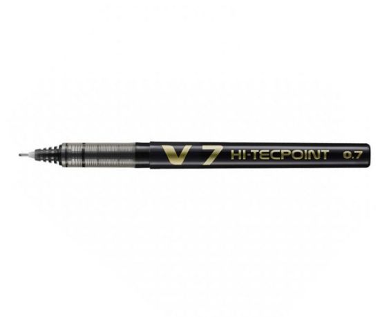 Poza cu ROLLER 0.7MM V7 NEGRU HI-TECPOINT PILOT