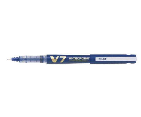 Poza cu ROLLER 0.7MM V7 ALBASTRU HI-TECPOINT PILOT