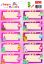 Poza cu ETICHETE SCOLARE 30/SET PRINTESE TLS-726 TANEX