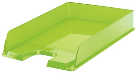 Poza cu TAVITA DOCUMENTE VERDE TRANSPARENT EUROPOST ESSELTE