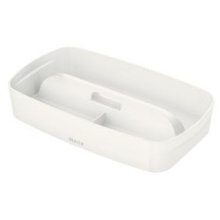 Poza cu TAVITA ORGANIZER ALBA MICA CU MANER MYBOX LEITZ