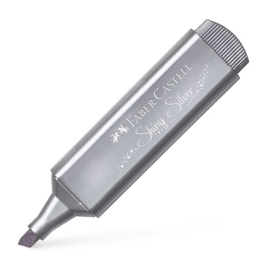 Poza cu TEXTMARKER ARGINTIU METALIZAT 1546 FABER-CASTELL
