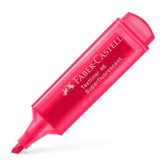 Poza cu TEXTMARKER ROSU SUPERFLUORESCENT 1546 FABER-CASTELL