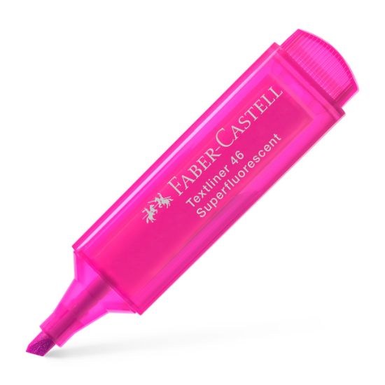Poza cu TEXTMARKER ROZ SUPERFLUORESCENT 1546 FABER-CASTELL