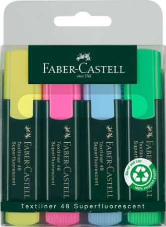 Poza cu TEXTMARKER SET 4 1548 FABER-CASTELL