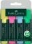 Poza cu TEXTMARKER SET 4 1548 FABER-CASTELL