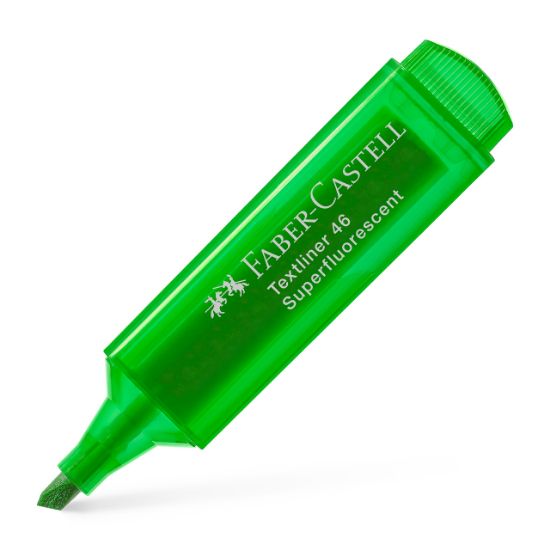Poza cu TEXTMARKER VERDE SUPERFLUORESCENT 1546 FABER-CASTELL