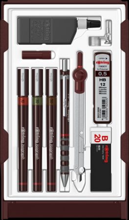 Poza cu TRUSA ISOGRAPH 0.1/0.3/0.5 MASTER ROTRING