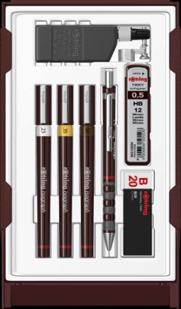 Poza cu TRUSA ISOGRAPH 0.25/0.35/0.5 COLLEGE ROTRING