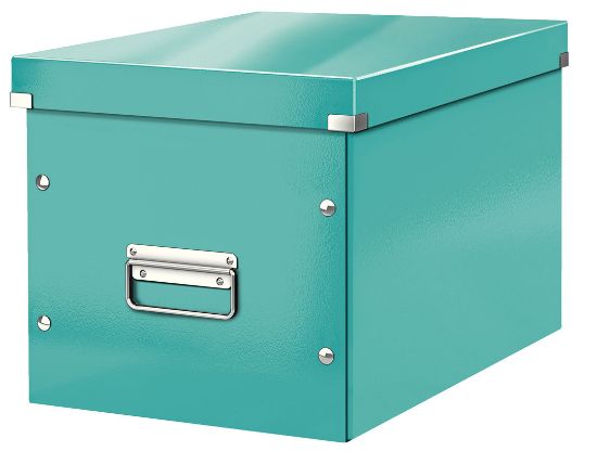 Poza cu CUTIE CLICK&STORE MARE CUB TURCOAZ LEITZ