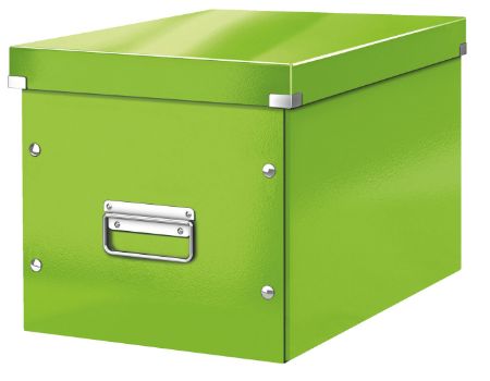 Poza cu CUTIE CLICK&STORE MARE CUB VERDE LEITZ