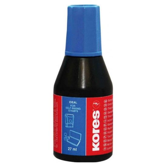 Poza cu TUS STAMPILA ALBASTRU 28 ML KORES