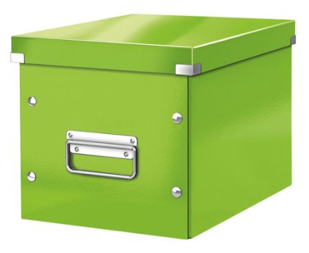 Poza cu CUTIE CLICK&STORE MEDIE CUB VERDE LEITZ