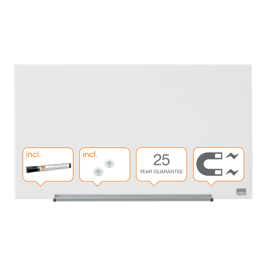 Poza cu WHITEBOARD MAGNETIC STICLA WIDESCREEN 31" DIAMOND NOBO