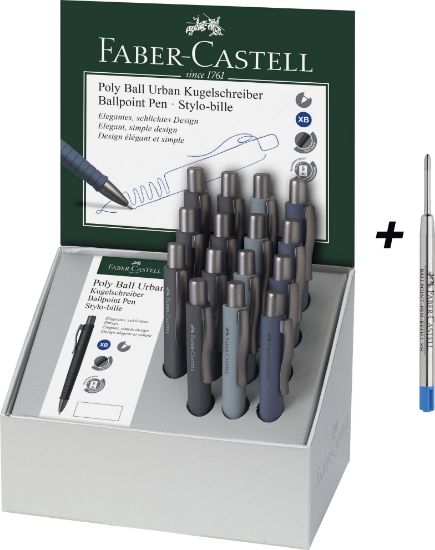 Poza cu DISPLAY 15 BUC PIX CU MECANISM SI GRIP POLY BALL FABER-CASTELL