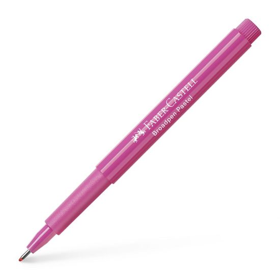 Poza cu LINER 0.8MM PURPURIU PASTEL BROADPEN 1544 FABER-CASTELL