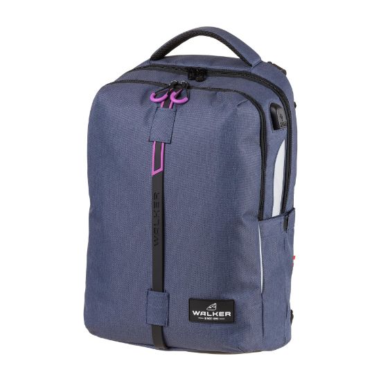 Poza cu RUCSAC ELITE WIZZARD ALBASTRU-ROZ WALKER