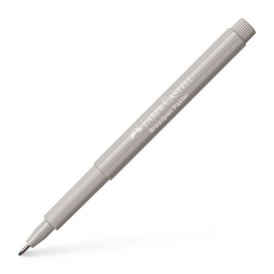 Poza cu LINER 0.8MM GRI PASTEL BROADPEN 1544 FABER-CASTELL