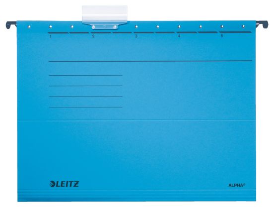 Poza cu DOSAR SUSPENDABIL ALBASTRU ALPHA STANDARD LEITZ